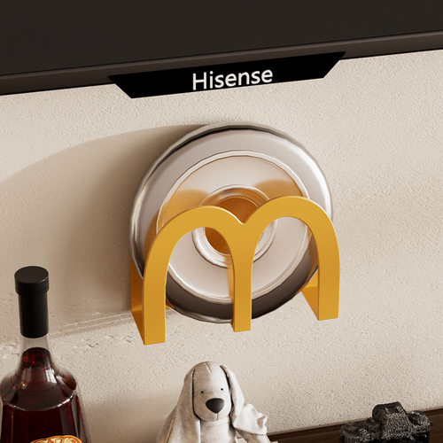 壁式收纳盒wifi电视机顶盒路由器置物架免打孔壁挂家居收纳储物 - 图1