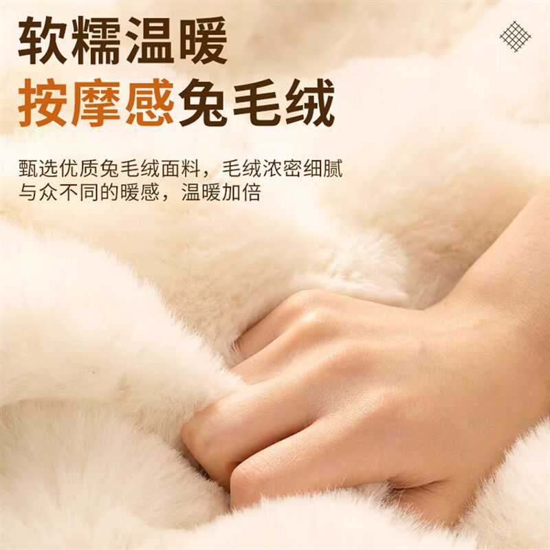 Ins style bedside blanket thickened plush autumn and winter non-slip large area full-cover light luxury high-end bedroom bedside carpet
