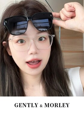 日夜两用变色太阳眼镜女防远光灯夜视男开车专用可套近视套镜墨镜