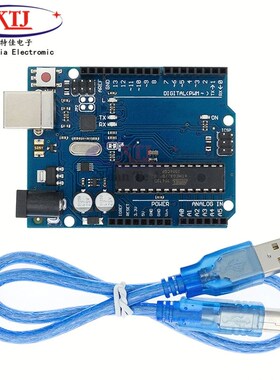 UNO R3开发板官方版本ATmega328P单片机模块 16U2开发学习控制