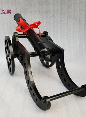 仿古铁大炮铸铁红衣大炮模型家用饰品礼品摆件定做景区游乐园铁炮