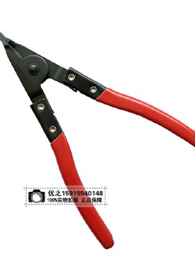 平口钢圈钳扁口卡簧钳平口钢圈钳 平口卡簧钳 加强型专用工具