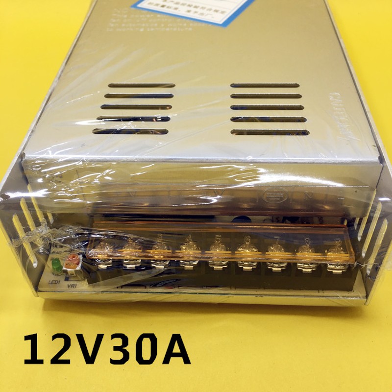 12V30A monitoring power supply, centralized power supply 12V switching power supply, camera power supply, security LED power supply