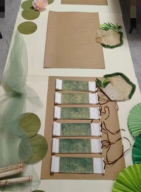 教室走廊家园联系栏书香风班级文化墙幼儿园环创DIY手工夏季荷花