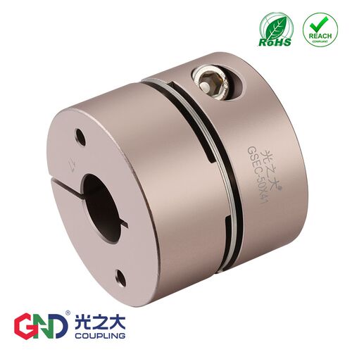 光之大单膜片联轴器大扭矩弹性联轴节伺服电机丝杆模组连轴器GSEC - 图1
