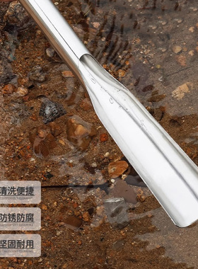 多功能小铲子不锈钢一体成型挖土种花种菜挖野菜工具家用赶海神器