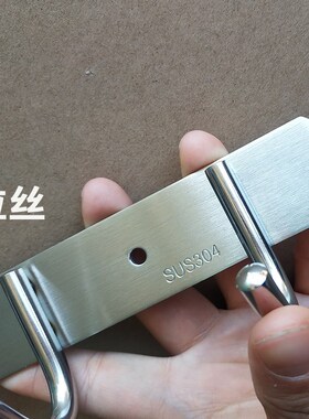 304不锈钢排钩浴室挂钩厨房卫生间门后免打孔挂衣钩墙壁打孔挂勾