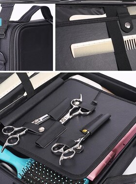 理发工具箱专业美发工具包理发师剪刀包手提发型师工具箱大容量潮