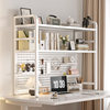 Bookshelf rack desktop hole board desk storage cabinet home table iron display rack computer desk storage rack