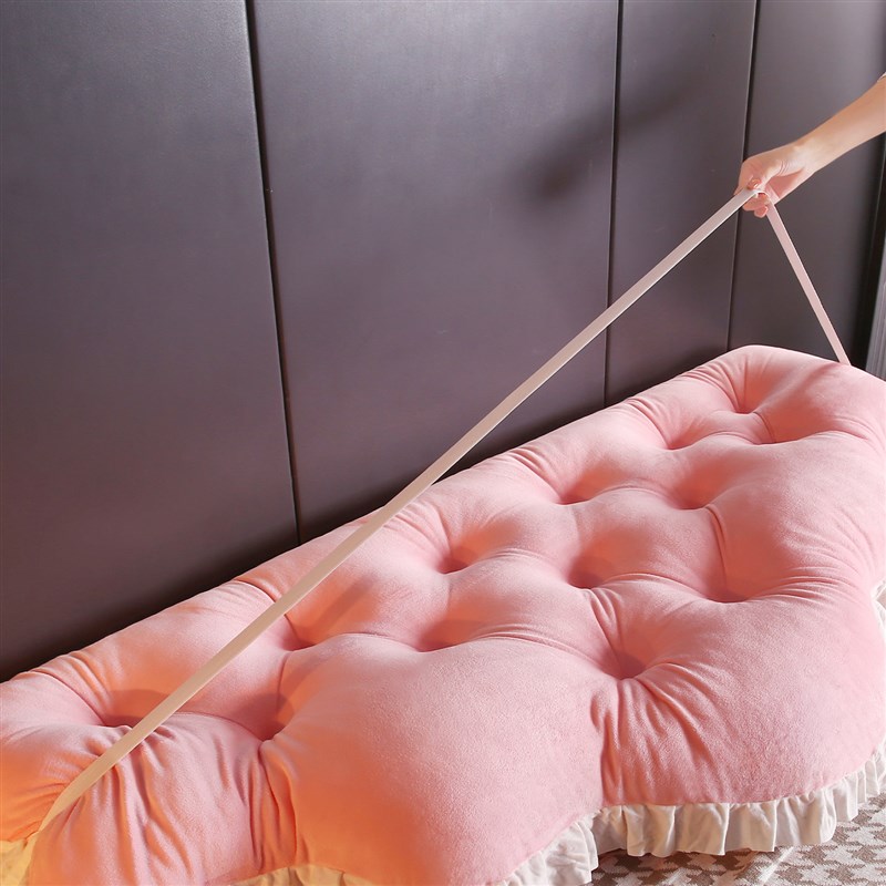 Princess style bedside cushion, raised bed cushion, anti-collision tatami soft bag, large backrest, bay window, reading soft cushion