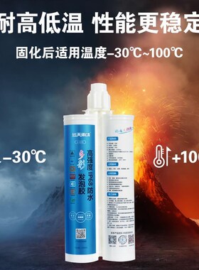 赛弗尼高强度防水发泡胶泡沫胶配电柜防火密封电缆管道封堵填缝剂