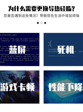 送刮刀+指套 高导热散热膏针筒散热含银硅脂电脑CPU显卡导热膏30G