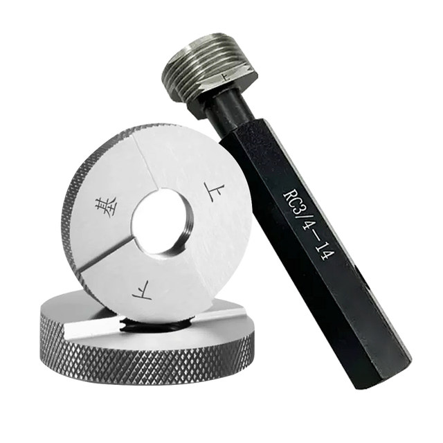 Thread pass and stop gauge Tapered pipe thread plug gauge RC1/16 RC1/8 RC3/8 RC1/2 RC3/4 RC1-10