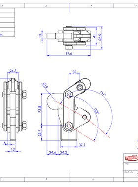 台湾嘉手汽车焊接工装夹具肘夹钳GH-702C 702D 702K 70201 70203