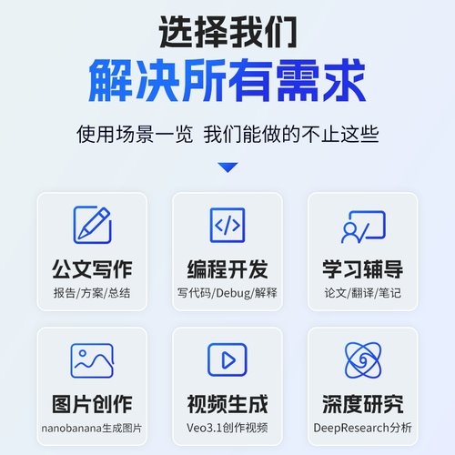 gemini 3.1pro/ultra国内直登会员镜像gemini3pro定制学生优惠veo - 图1
