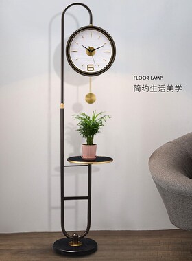 纯铜落地钟表客厅欧式家用轻奢高档大气装饰别墅摆件座钟立式时钟
