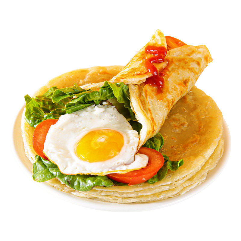 手抓饼面饼皮原味正品旗舰店家庭早餐半成品美食食品煎葱油饼商用
