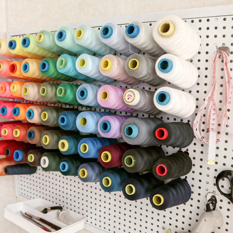 Sewing machine thread rack hole wrench hand sewing thread wool ball hand tool storage hanging board storage rack wall display rack
