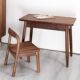 Black walnut wood set table and chair home simple solid wood children's table primary school student study table log writing table