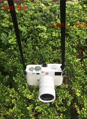 徕卡相机模型白色大M 影视道具摆件 模特手持 样板房别墅展示饰品