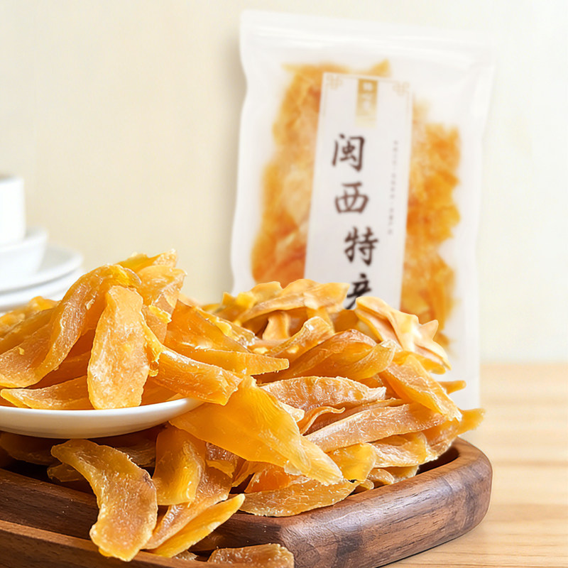 手工晒红薯干烘干薯类制品休闲零食条状片状营养美味袋装--30 手工晒红薯干烘干薯类制品休闲零食条状片状营养美味袋装--30