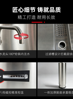 商用大功率节能电磁灶商场饭店用