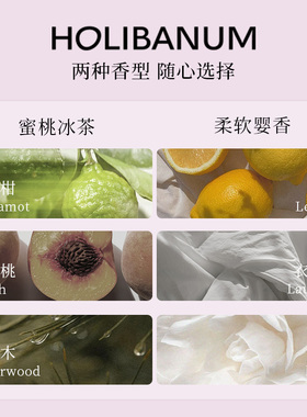 Holibanum韩国进口除菌祛味蜜桃冰茶空气清新室内除味喷雾300ml