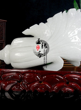 天然玉白菜摆件家居装饰品摆设招财办公室客厅玄关店铺开业礼品