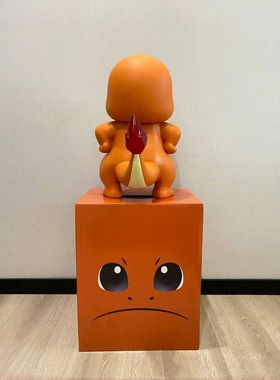 霸气傲娇小火龙网红汽车摆件后备箱车尾挂件车顶摆件装饰礼物C1