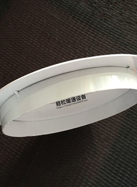 新风系圆形检修口 预留托板式铝合金维修口 白色烤漆尺寸可定制