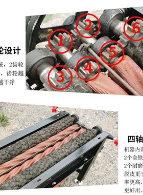 玉米剥皮机扒皮机家用小型神器全自动新款齿轮撕皮机包谷脱皮机