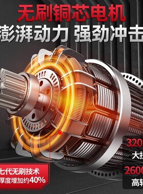 无刷电钻充电式手钻小手枪钻锂电钻多功能家用电动螺丝刀手电钻