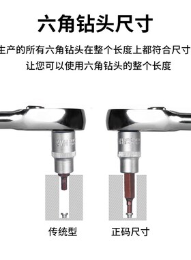 S2合金钢电动扳手内六角套装加长H4H17大飞内6角风炮批头旋具套筒