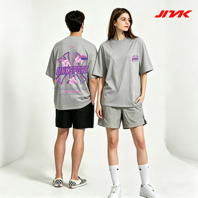 [品牌短袖限定专属款]JNAK情侣男女同款新品上新夏季透气短袖