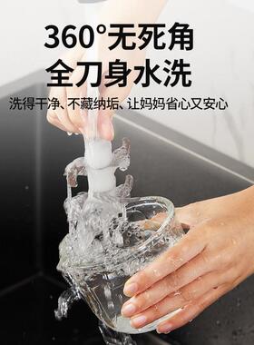 罗娅cook2辅食机婴机儿宝研宝料理多功能小型打泥机拌搅磨器食物