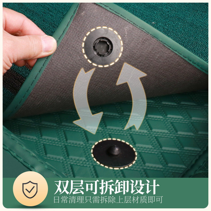东风风光580 S560 IX5 IX7 500 MINI E1蓝电E5专用全包围汽车脚垫