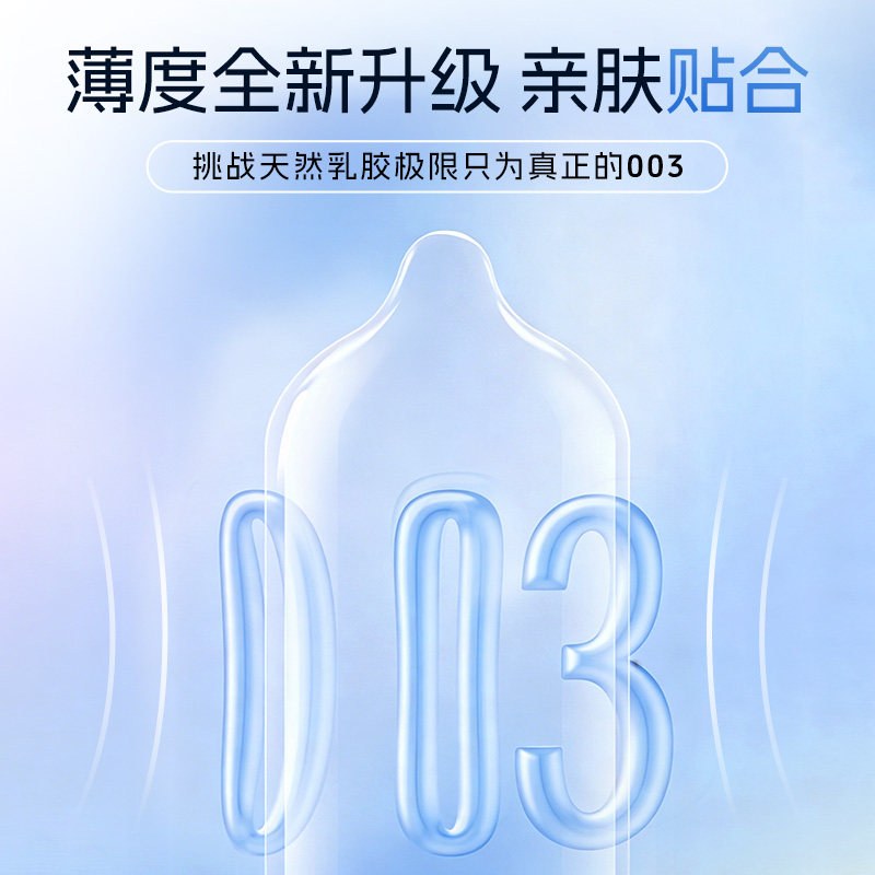 7.9！中红乳胶003避孕安全套20只