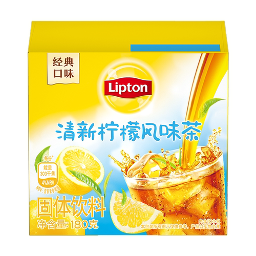 立顿冷泡茶水果茶速溶茶粉冲饮红茶奶茶柠檬冰爽冰红茶粉菊花青柑 - 图2