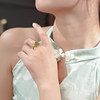 Xinhao Mining Hetian Jasper gold-plated open ring