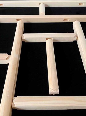 木制儿童益智玩具榫卯结构可拆卸小学生手工作业中式花窗diy模型