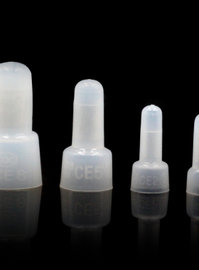 尼龙安全型 压线帽 终端绝缘接头 闭端端子 CE1X-2X-5X-8X 金笔型
