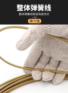 钢丝穿线器扁头大孔电工管道暗线穿管器引线器电线网线放线拉线器