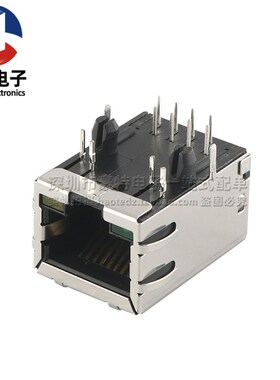 RB1-125BAG1A 全新原装网络接口插座 RJ45 带灯带弹片 现货可直拍