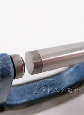 青海 青量西北壁厚千分尺0-25MM 一边球头一边平头 J型测管壁厚尺