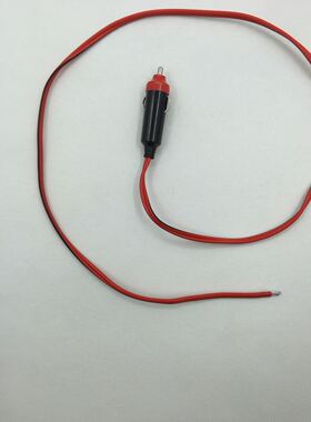 汽车粗线大功率车载点烟器插头 记录仪加热垫插头 改装线