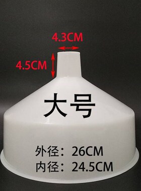 磨浆机料斗进料口豆腐机配件磨浆机进料斗磨浆机配件塑料漏斗