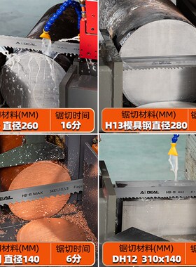 带据条细齿剧条金属切割锯铁铝模具钢316不锈钢方钢型材带锯锯条