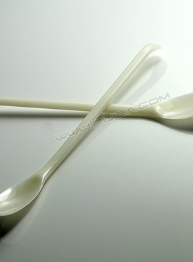 ABS树脂塑料药勺180mm 亚速旺称量取样耐酸碱搅拌勺子ASONE进口