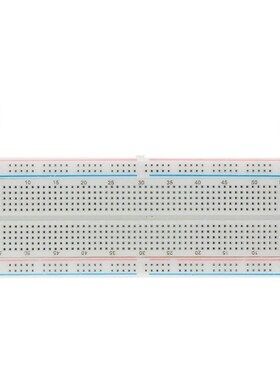 面包板黑色电源模块+830孔大面包板+65条多彩面包线 套装