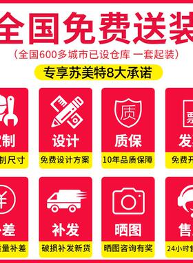 苏美特家用双层床松木床简约宿舍床成人床组合母子实木上下铺公寓
